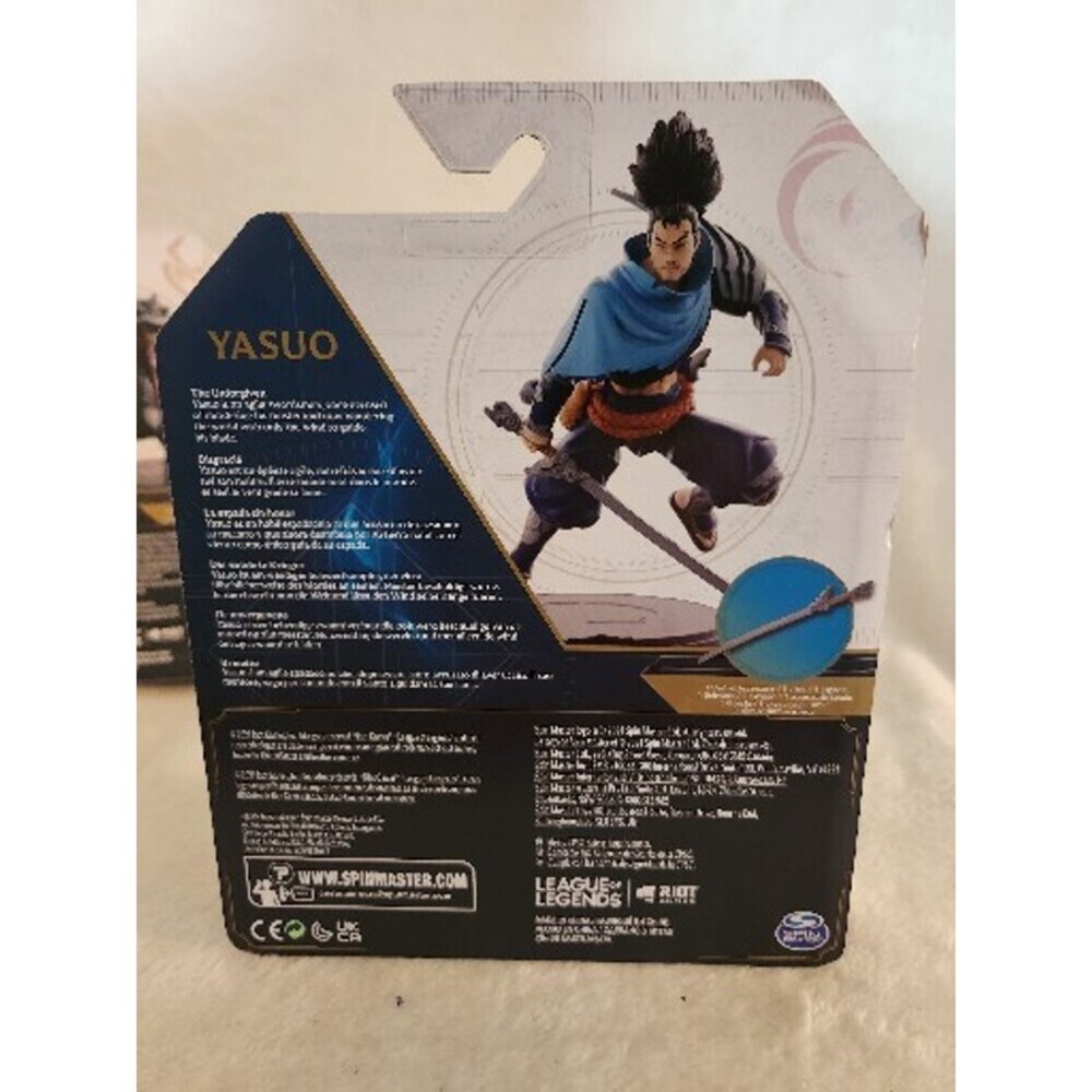 League of Legends-Champion Collection 1st Edition Yasuo & Darius 4" Action Fig - Picture 4 of 4
